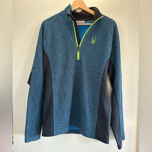 Spyder Men's Half-Zip Outbound Stryke Sweater Jacket